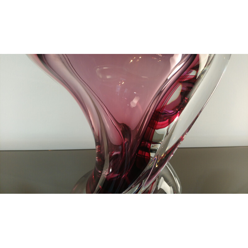 Vintage Murano vase by Walter Furlan for Bisanzio