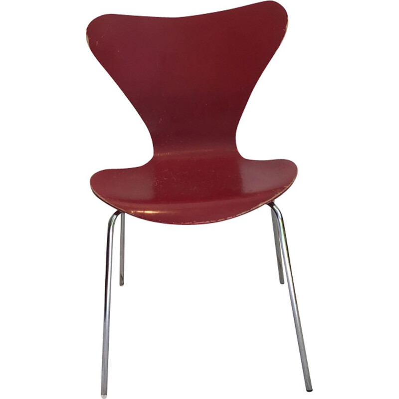 Vintage dining chair by Arne Jacobsen,1976