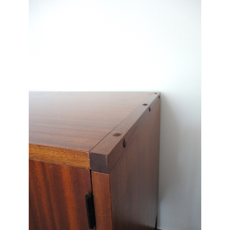 Mahogany and metal sideboard, A.R.P. - 1950s