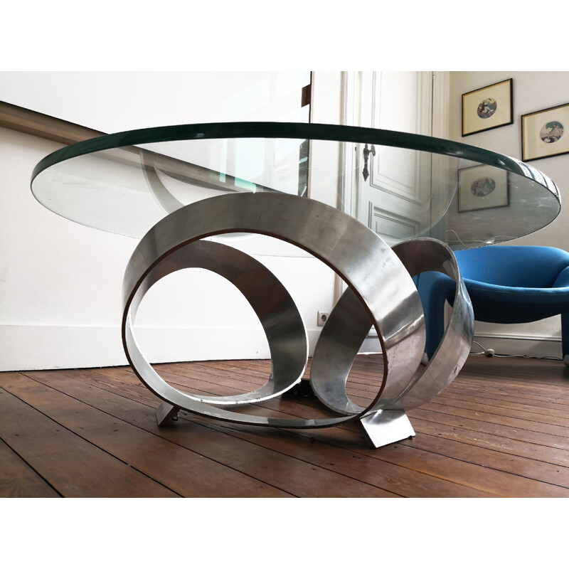 Vintage coffee table Diamond by Knut Hesterberg for Ronald Schmitt