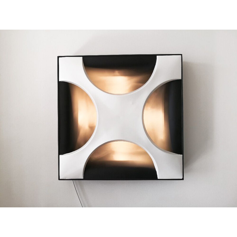 Vintage wall lamp by Rolf Krüger & Dieter Witte for Staff lights