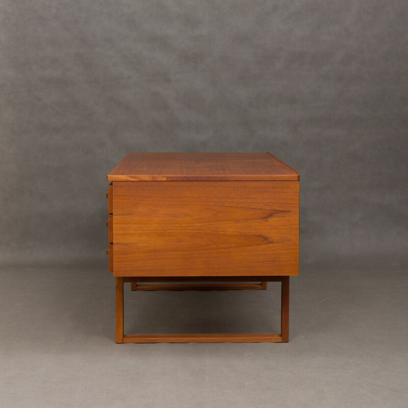 Vintage Henning Jensen and Torben Valeur teak desk 