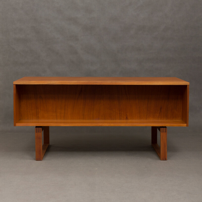 Vintage Henning Jensen and Torben Valeur teak desk 