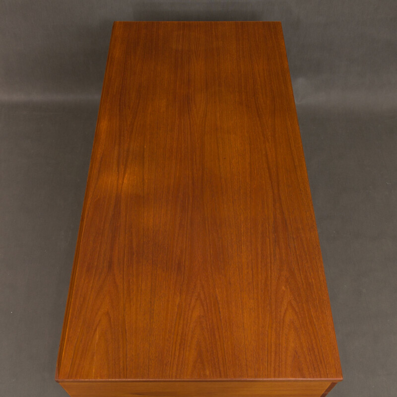 Vintage Henning Jensen and Torben Valeur teak desk 