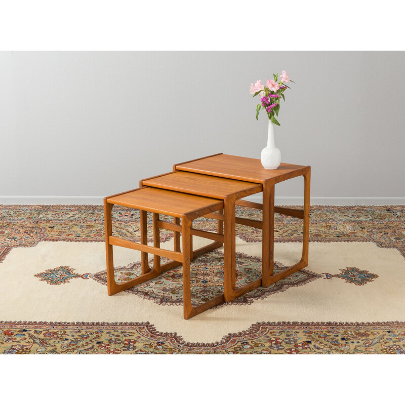 Vintage nesting tables by BR Gelsted
