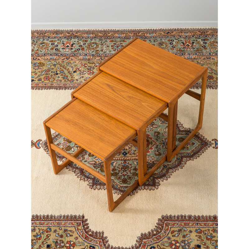 Vintage nesting tables by BR Gelsted