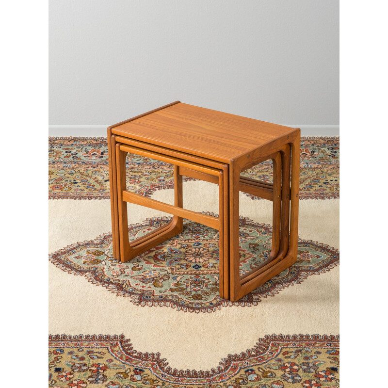 Vintage nesting tables by BR Gelsted