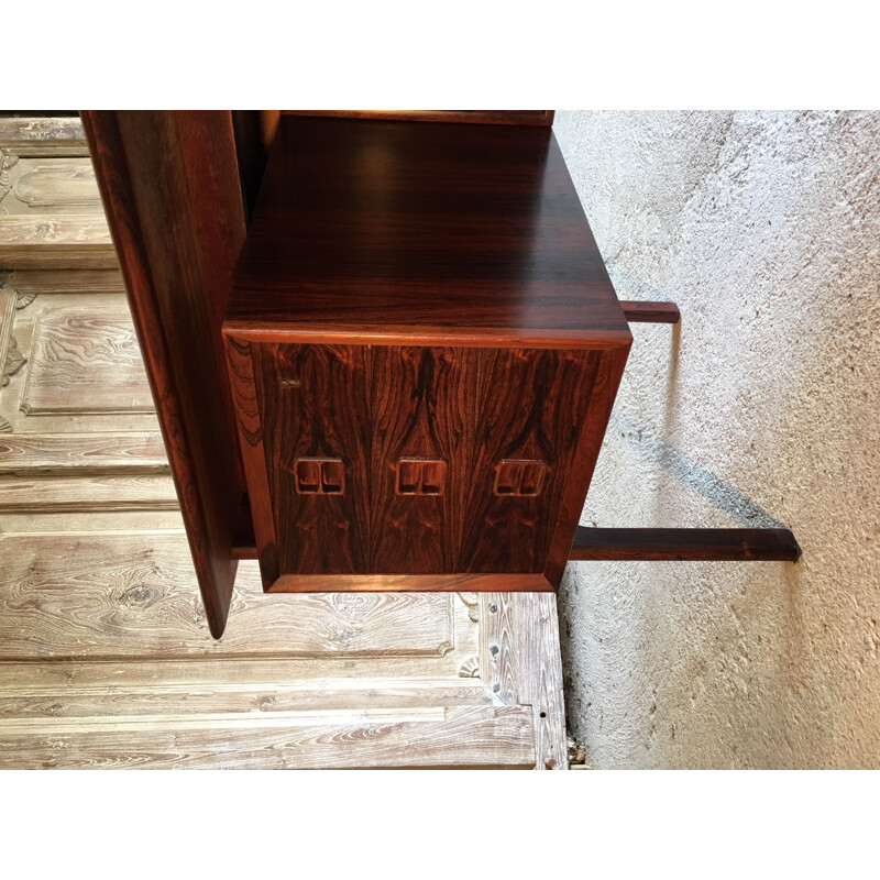 Vintage desk in rosewood by Arne Vodder 1960