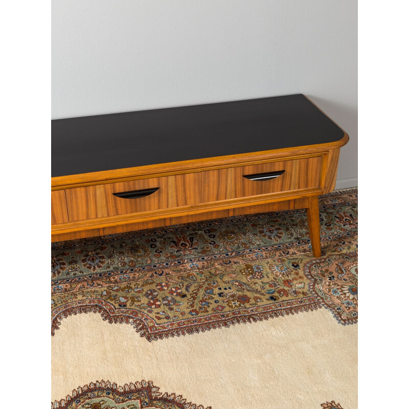 Long sideboard in walnut and formica