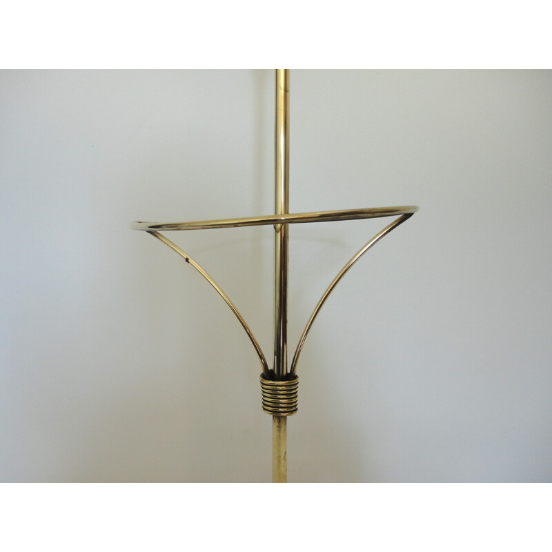 Brass umbrella stand, Mathieu MATEGOT - 1950s