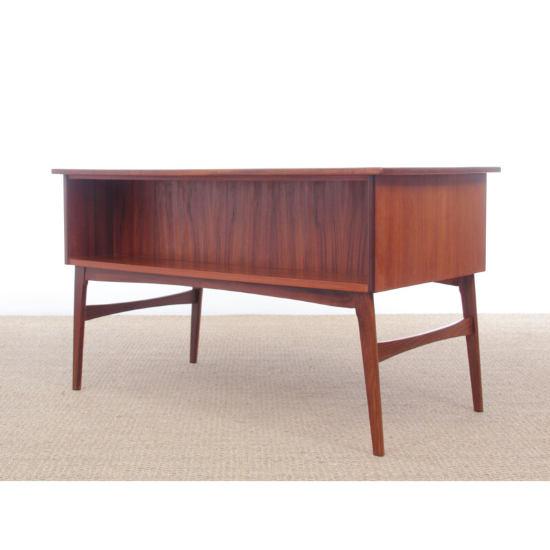 Vintage desk in teak Scandinavian