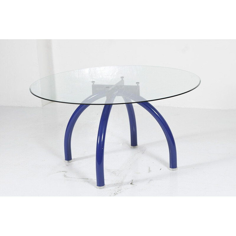 Vintage Spyder dining table by Ettore Sottsass 1980s