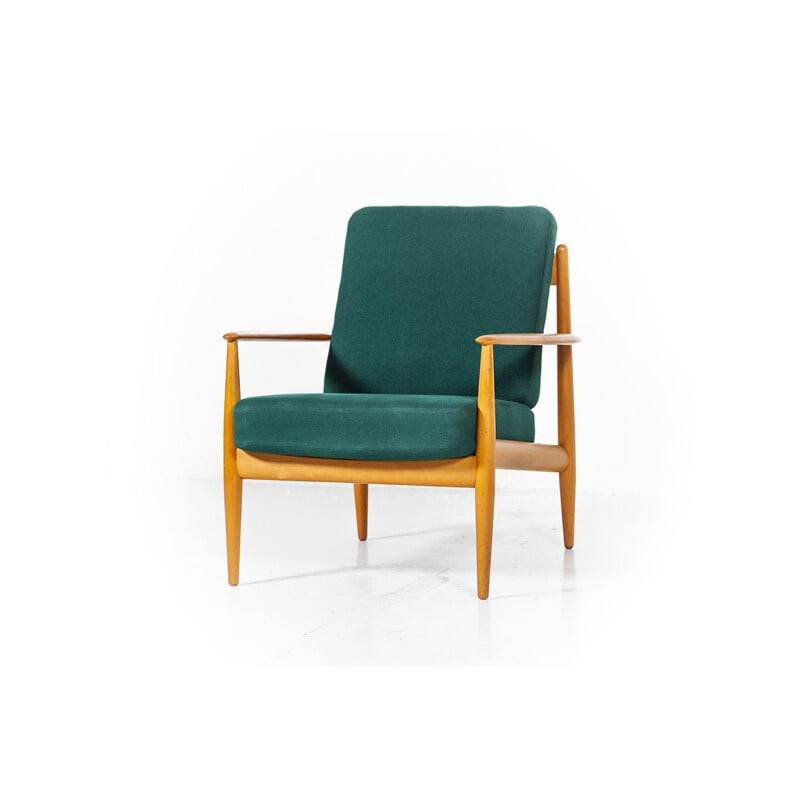 Vintage armchair by Grete Jalk for Poul Jeppesens Møbelfabrik