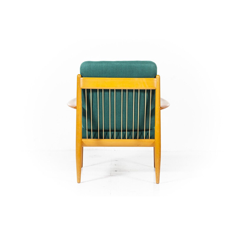 Vintage armchair by Grete Jalk for Poul Jeppesens Møbelfabrik