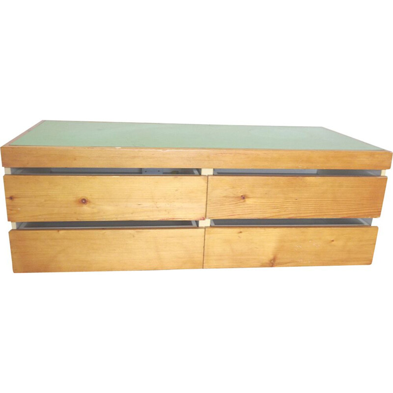 Vintage chest of drawers Charlotte Perriand Les arcs