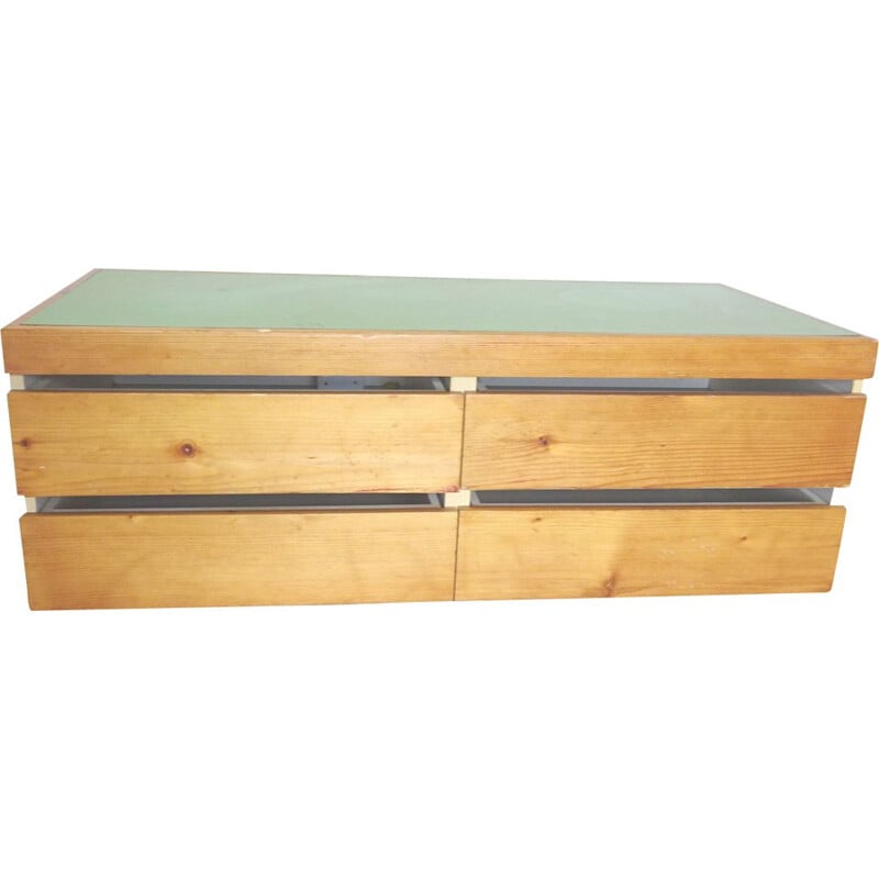 Vintage chest of drawers Charlotte Perriand Les arcs