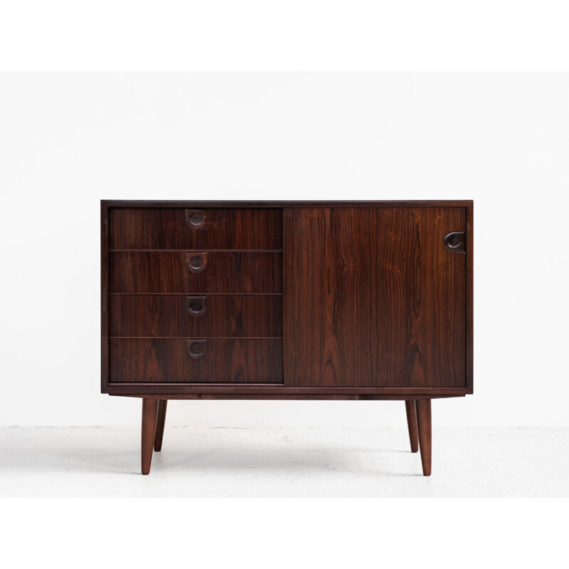 Vintage chest of drawers in rosewood Danish 1960s