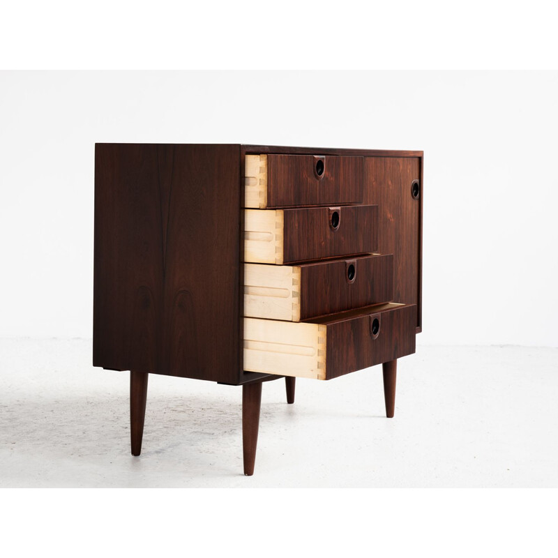 Vintage chest of drawers in rosewood Danish 1960s