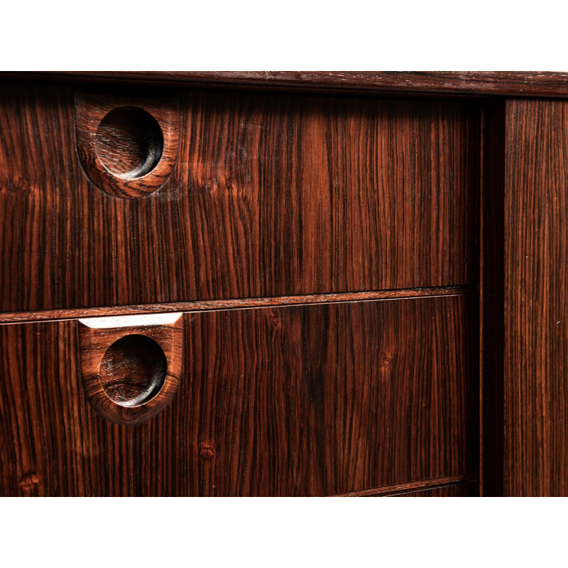 Vintage chest of drawers in rosewood Danish 1960s