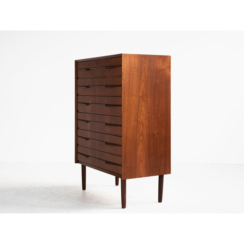 Vintage chest of drawers in teak Danish 1960s