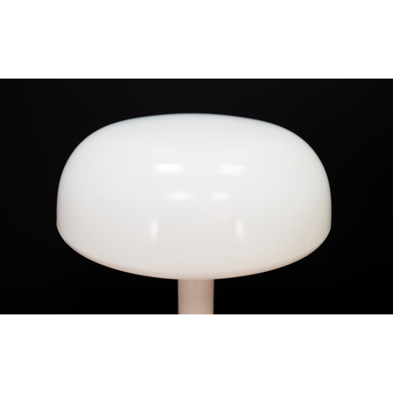 Vintage table lamp white Danish design 1960-70s