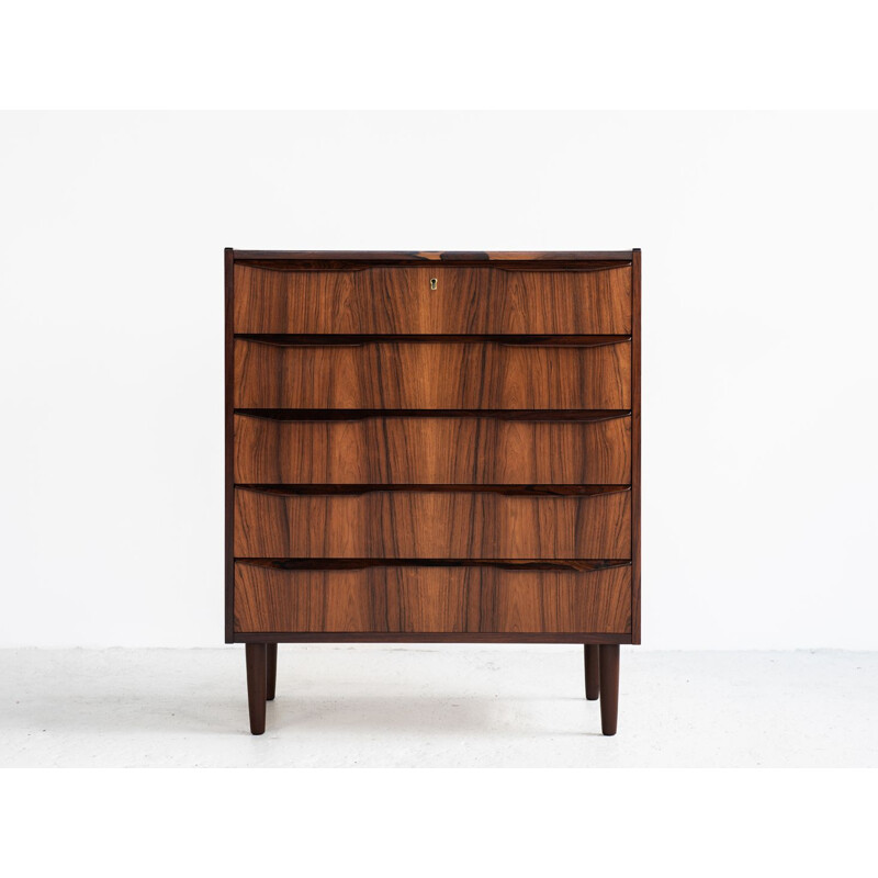 Vintage Chest of drawers in rosewood Danish 1960s