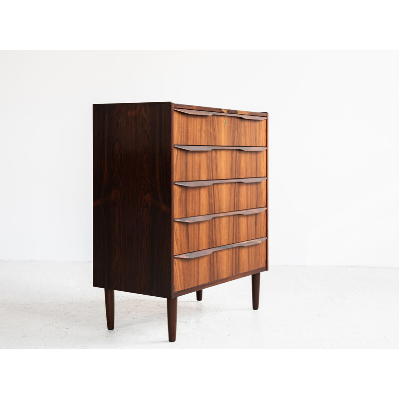 Vintage Chest of drawers in rosewood Danish 1960s