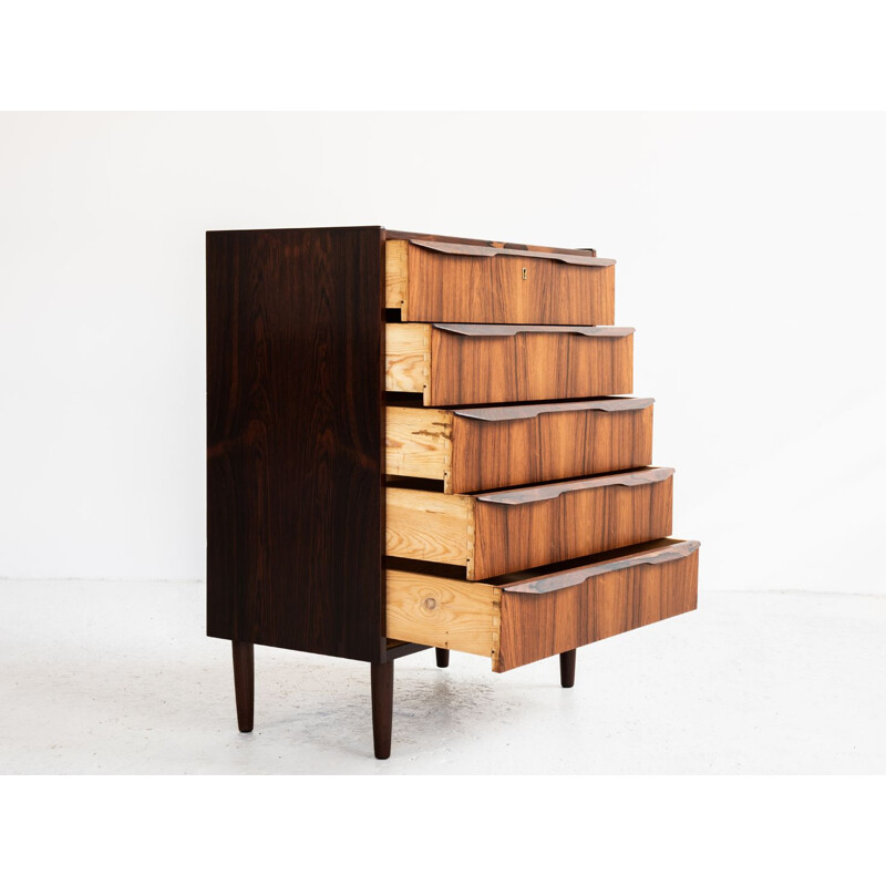 Vintage Chest of drawers in rosewood Danish 1960s