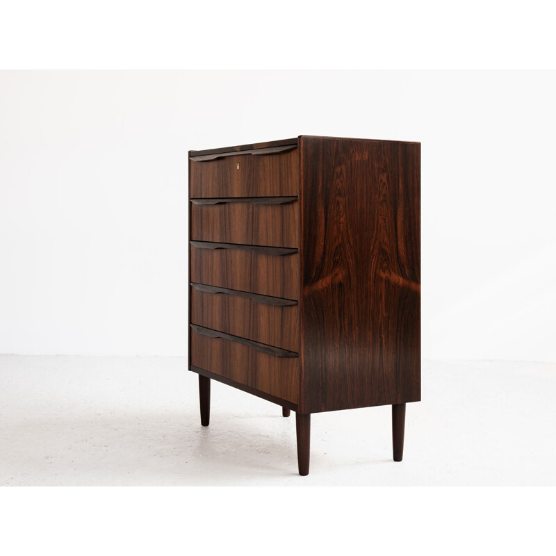 Vintage Chest of drawers in rosewood Danish 1960s