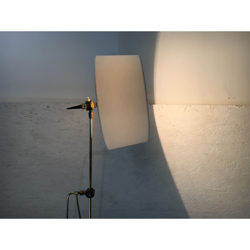 Vintage wall lamp in brass with pendulum 1950s