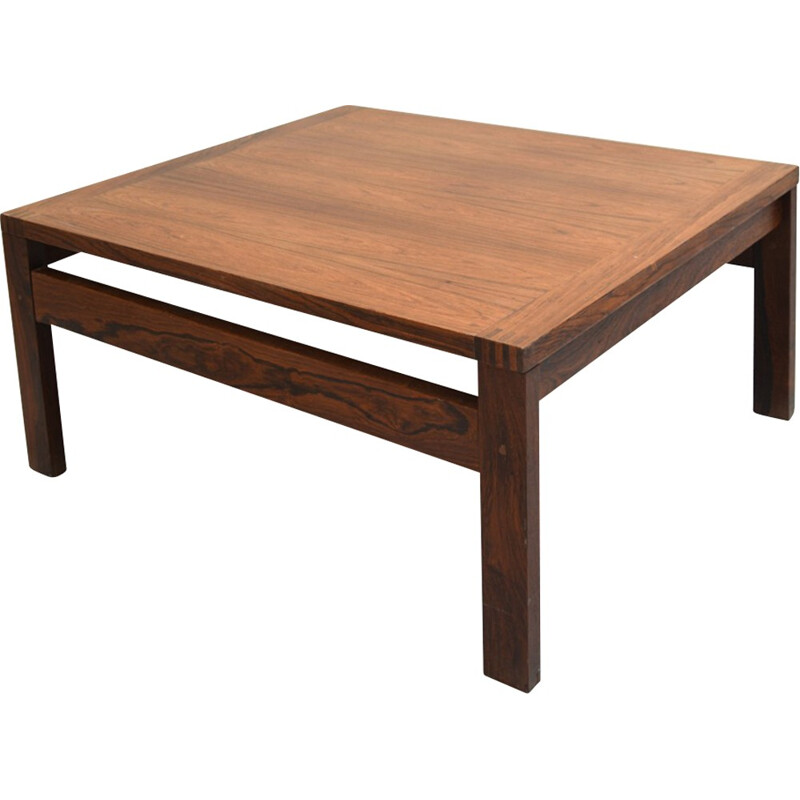 Coffee table in rosewood, Gjerlov KNUDSEN and Torben LIND - 1960s