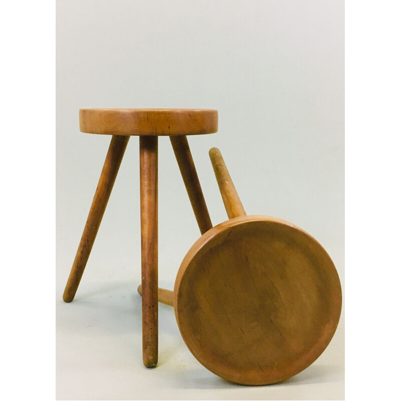 Vintage stool tripod 1950s