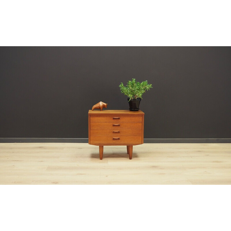 Vintage chest of drawers in teak Danish design 1960-70s