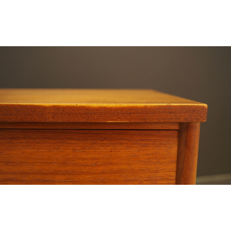 Vintage chest of drawers in teak Danish design 1960-70s