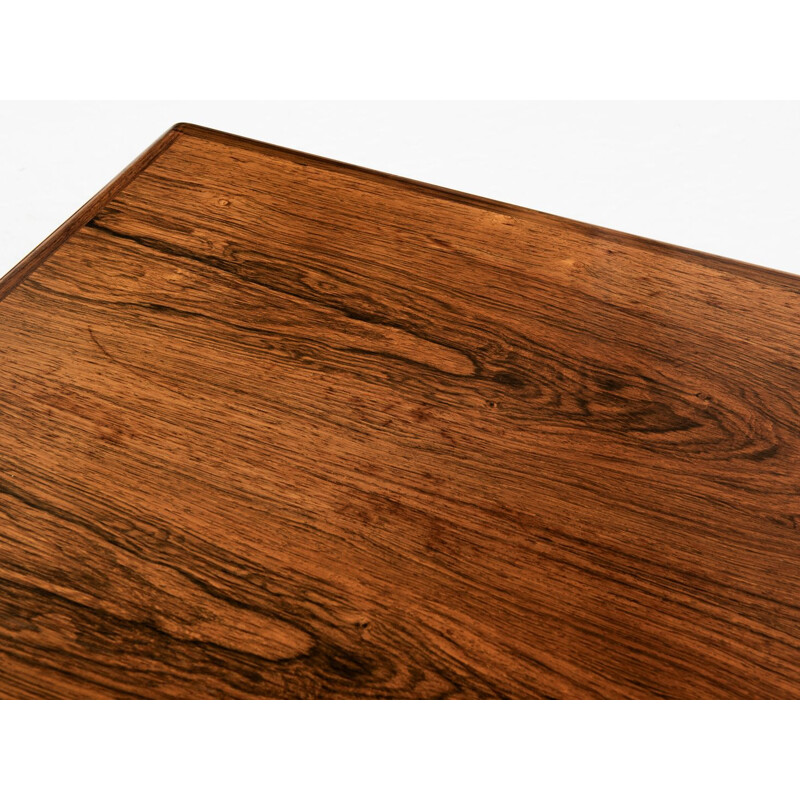 Vintage coffee table in rosewood by Johannes Andersen for Silkeborg