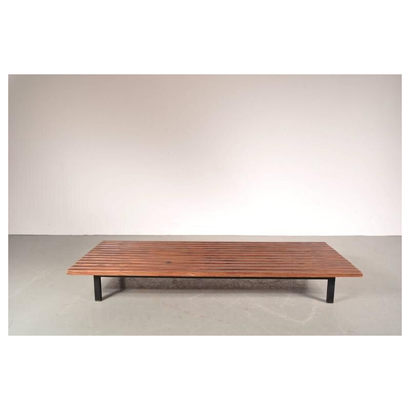 Vintage Charlotte Perriand slate bench Cité Cansado