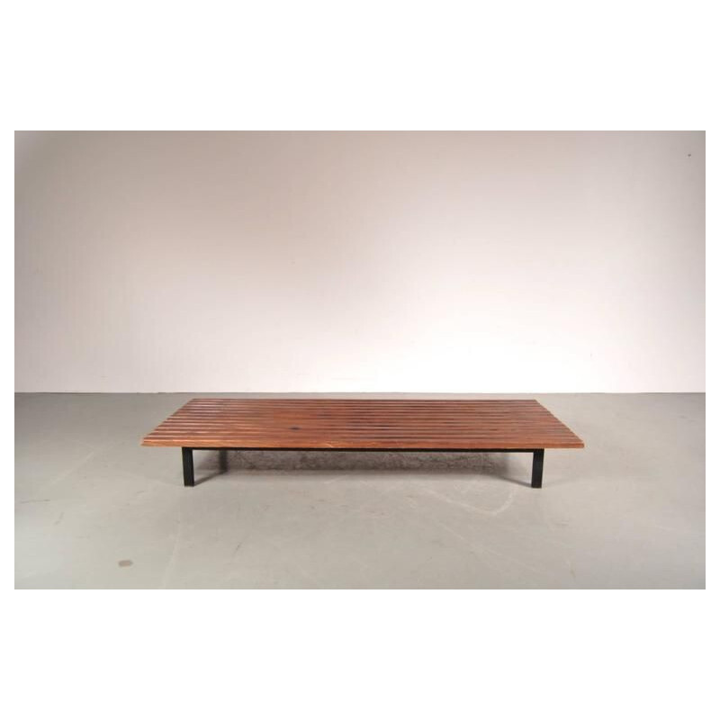 Vintage Charlotte Perriand slate bench Cité Cansado