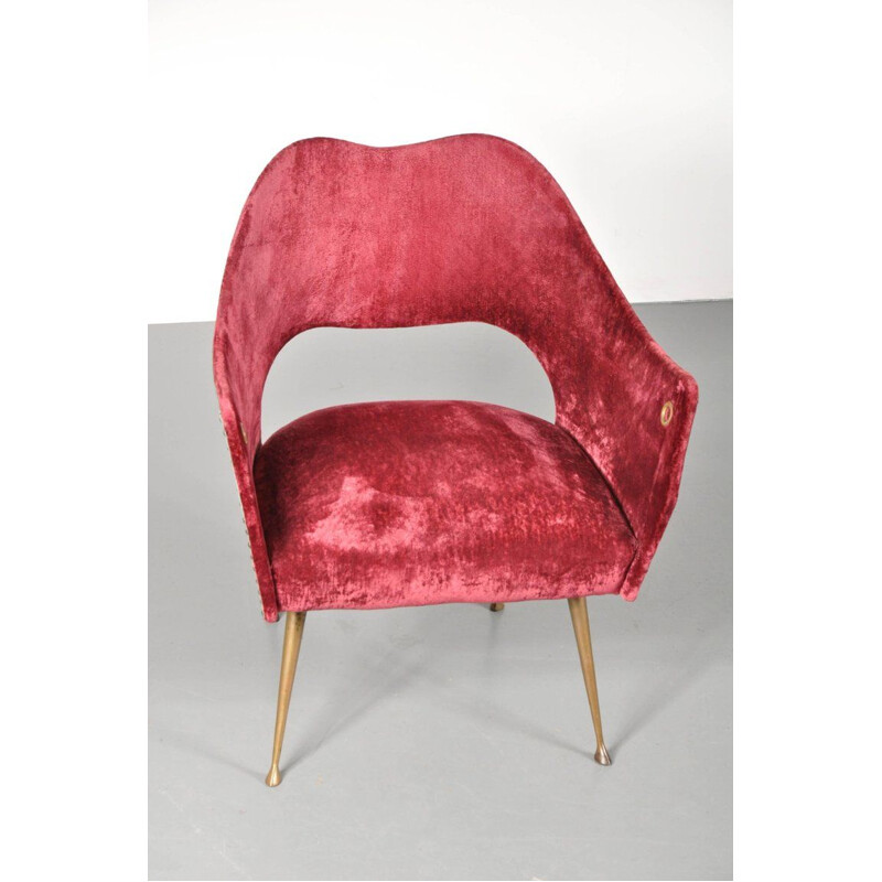 Fauteuil vintage lounge ISA Bergame