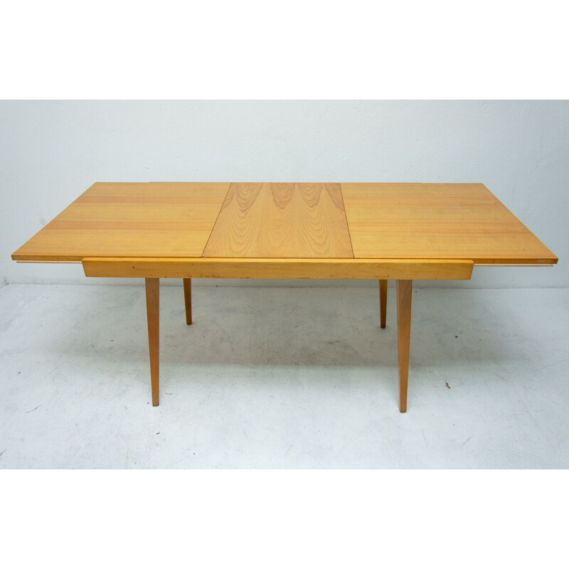 Vintage folding dining table by Frantisek Jirak for Tatra Nabytok