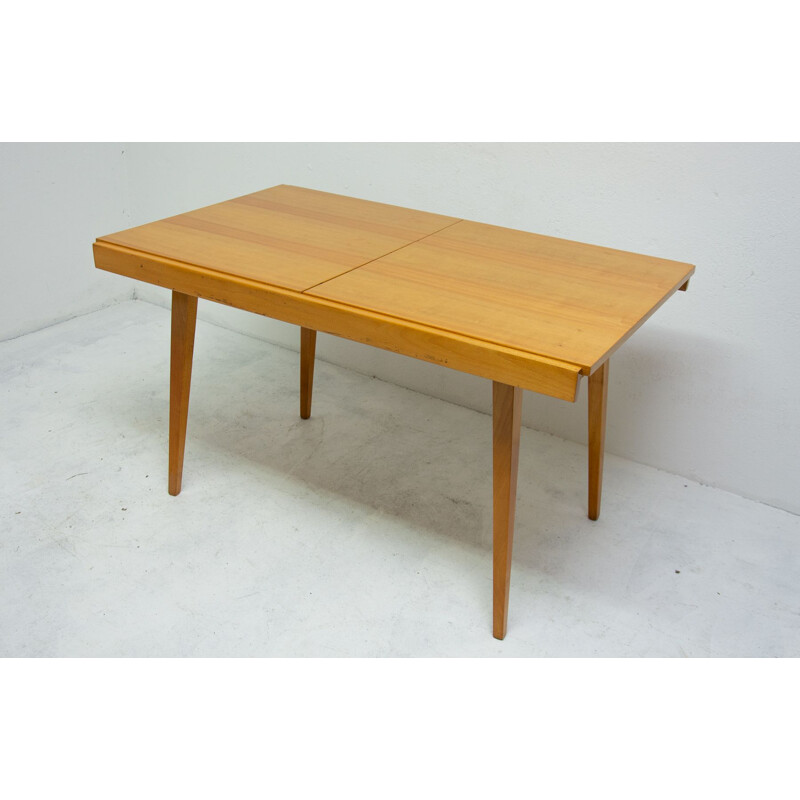 Vintage folding dining table by Frantisek Jirak for Tatra Nabytok