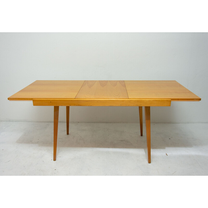 Vintage folding dining table by Frantisek Jirak for Tatra Nabytok