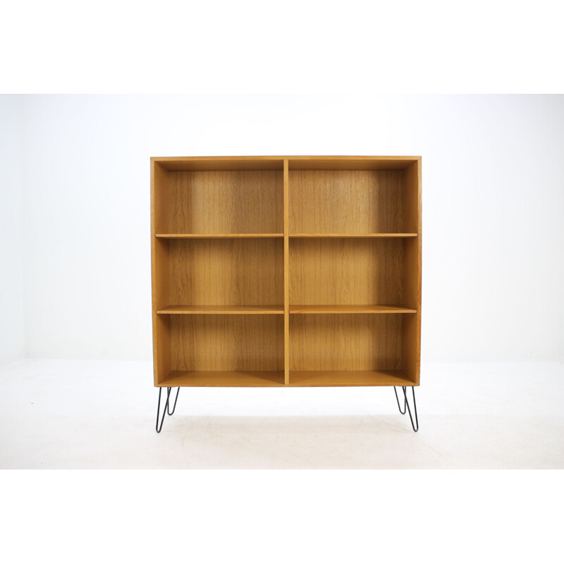 Vintage Danish oak bookcase