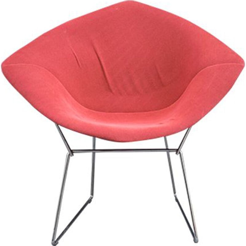 Fauteuil vintage Diamant Harry Bertoia Knoll