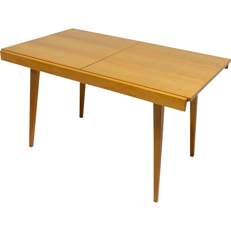 Vintage folding dining table by Frantisek Jirak for Tatra Nabytok