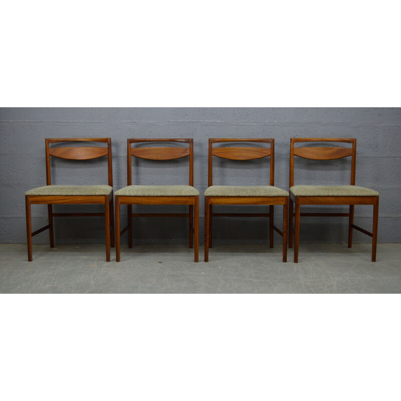 Set of 4 vintage Dining Chairs by McIntosh