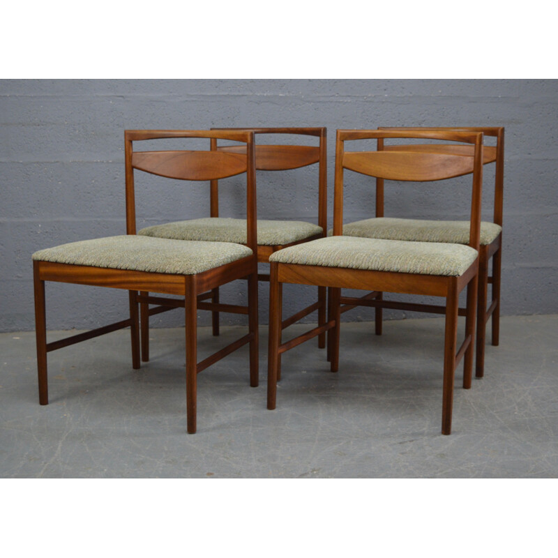 Set of 4 vintage Dining Chairs by McIntosh