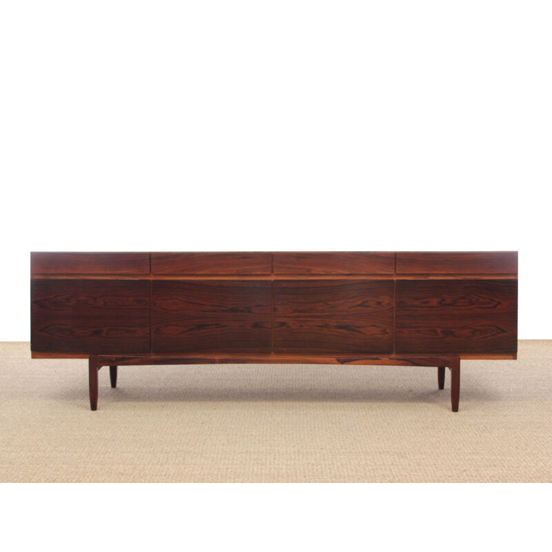 Vintage scandinavian sideboard Rio rosewood model FA 66 by Kofod Larsen