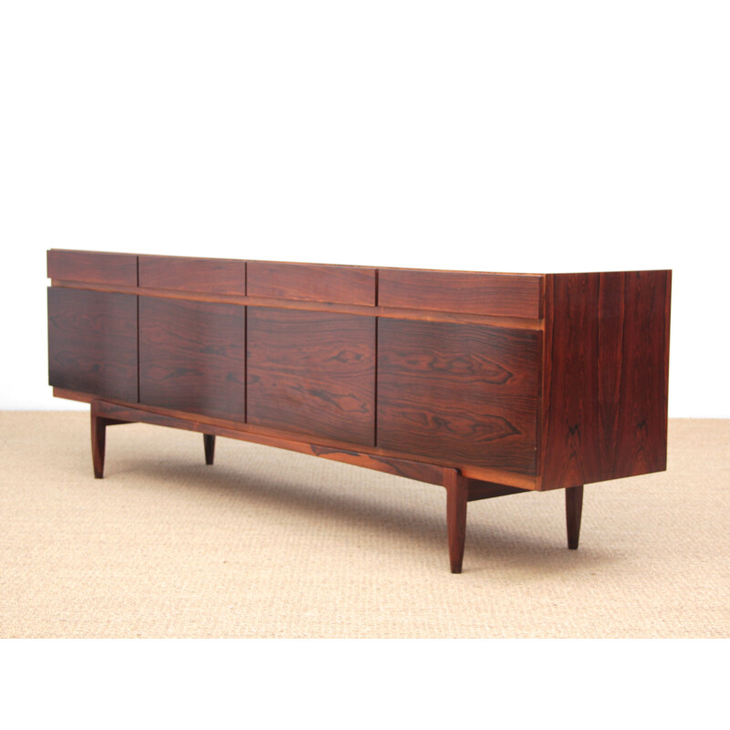 Vintage scandinavian sideboard Rio rosewood model FA 66 by Kofod Larsen