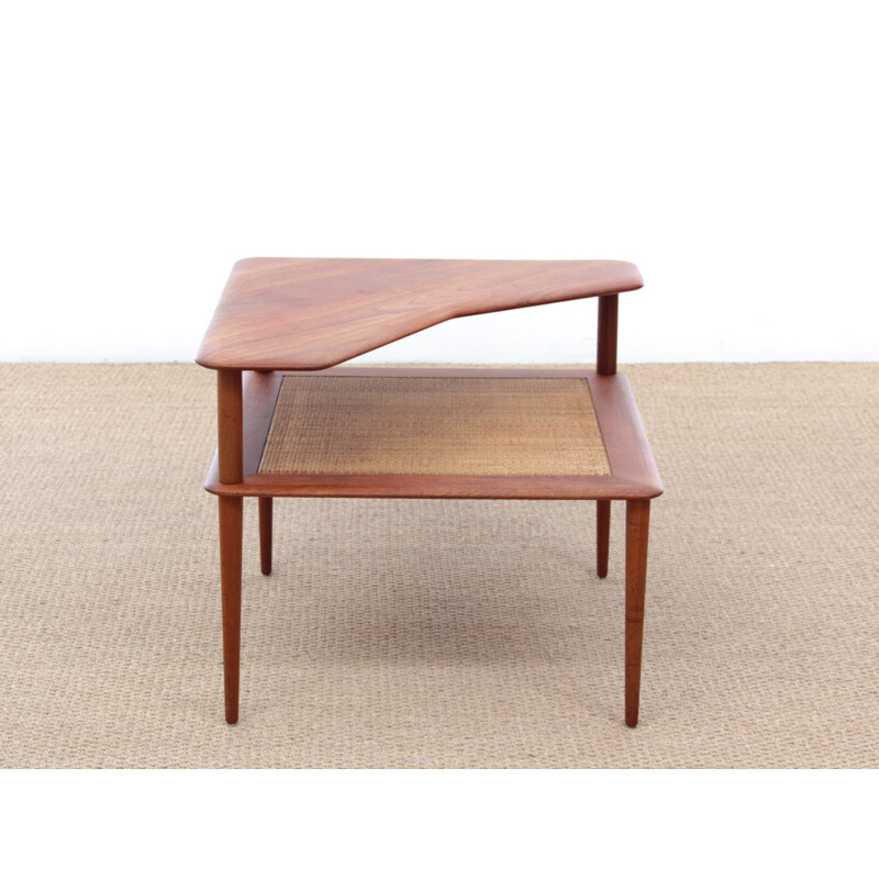 Vintage coffee table Scandinavian teak model Minerva