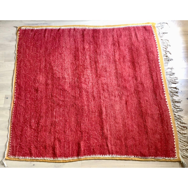 Alfombra roja vintage 1950